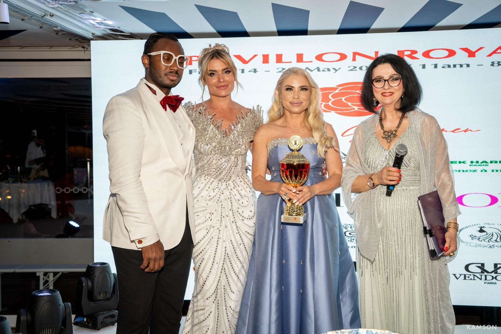 Анна Штукерт, Томас Миссе и Рекс Фернандо на Beach Gala Dinner & Awards: элегантность, дипломатия и искусство на Каннском кинофестивале 2025.