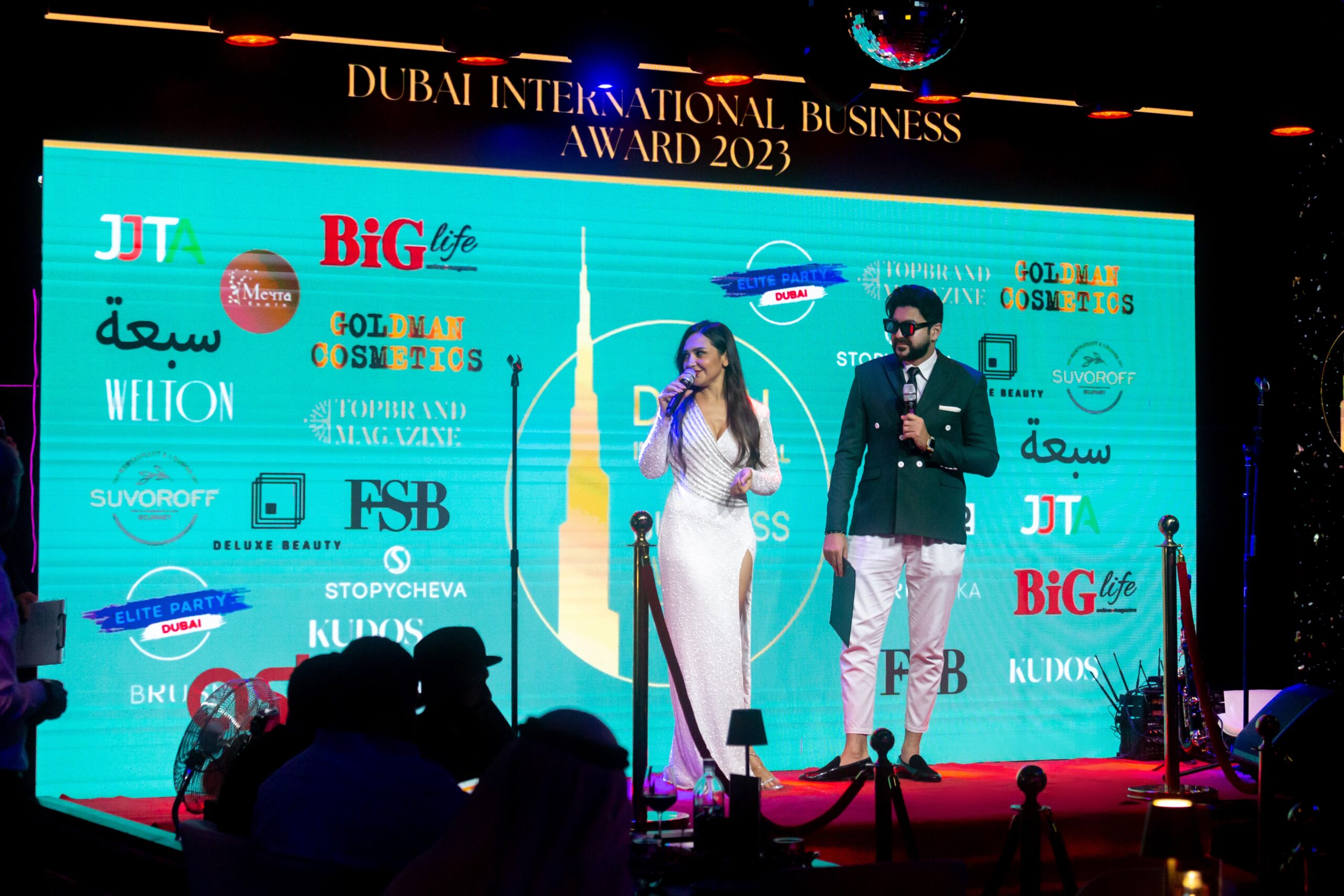 Церемония награждения лучших номинантов международной премии DUBAI INTERNATIONAL BUSINESS AWARD 2023.￼